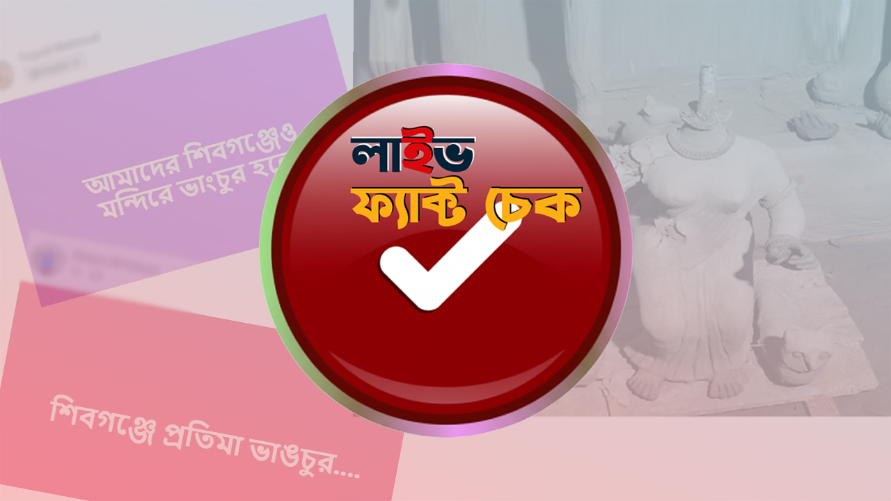 শিবগঞ্জে দুর্গা প্রতিমা ভাঙচুর নিয়ে যা জানা গেল
