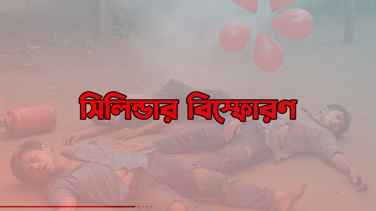 সাফিনা পার্কের সামনে সিলিন্ডার বিস্ফোরণে পাঁচজন দগ্ধ