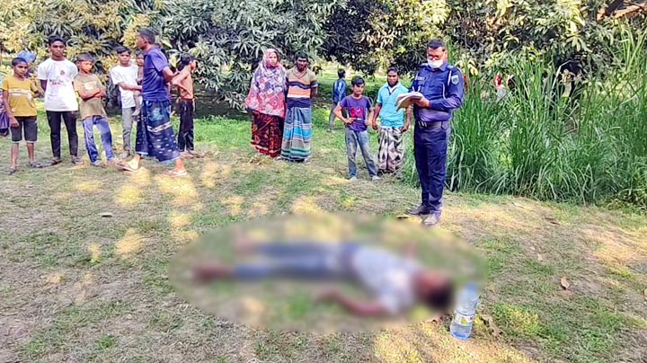 শিবগঞ্জে আম বাগানে যুবকের মরদেহ, শরীরে আঘাতের চিহ্ন