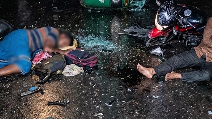 চাঁপাইনবাবগঞ্জে সড়ক দুর্ঘটনায় নিহত ২