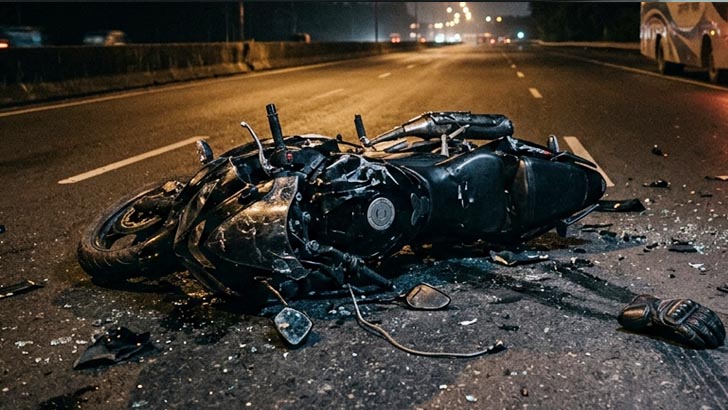 চাঁপাইনবাবগঞ্জে বাসের ধাক্কায় মোটরসাইকেল আরোহী নিহত