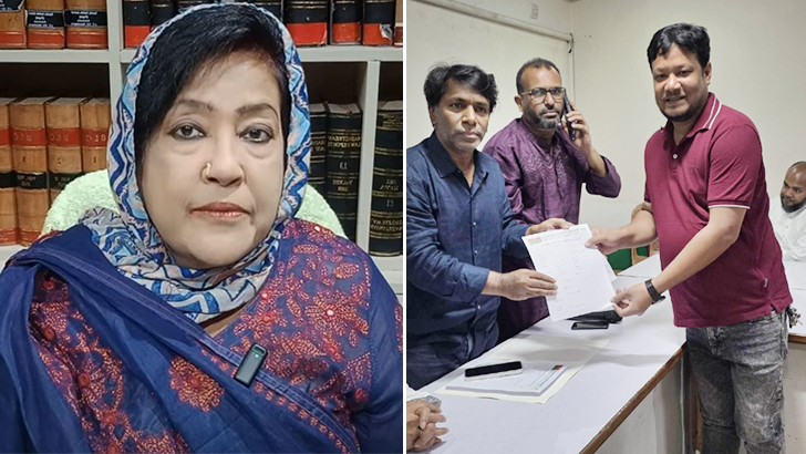 সংরক্ষিত নারী আসনে বিএনপির মনোনয়ন ফরম সংগ্রহ করলেন পাপিয়া