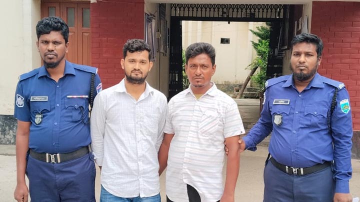 ভোলাহাটে জ্বালানী তেল কালোবাজারির চেষ্টা মামলায় গ্রেপ্তার ২