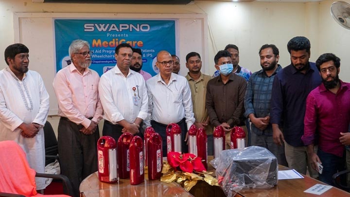 ‘স্বপ্ন’র দেয়া আইপিএসে শিশু ওয়ার্ডে মিলবে নিরবচ্ছিন্ন আলো-বাতাস