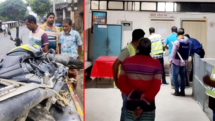 শিবগঞ্জে মোটরসাইকেল দুর্ঘটনায় দুইজনের মৃত্যু