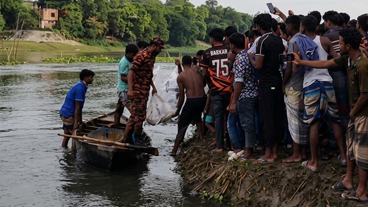 চাঁপাইনবাবগঞ্জে পাগলা নদীতে ডুবে যুবকের মৃত্যু