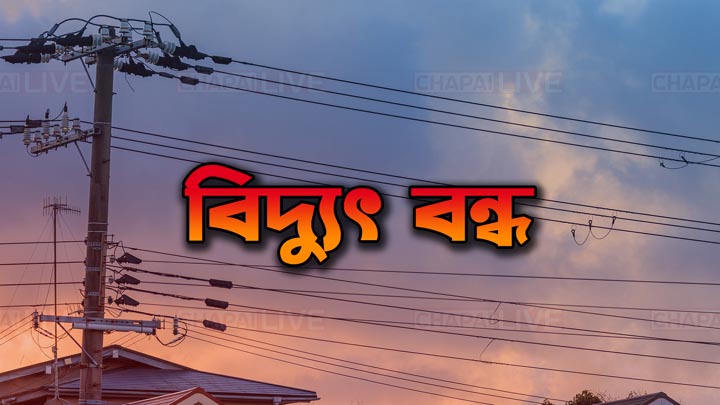 শুক্রবার বিদ্যুৎ সরবরাহ বন্ধ থাকবে যে সব এলাকায়